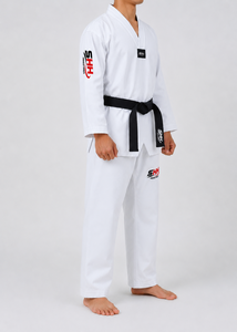 Uniforme de Taekwondo con Estampado Animal Personalizado, Ligero, Cuello en V, Conjunto de Dobok para Entrenamiento, para Adultos y Jóvenes, Marca Privada OEM - Product Image 6