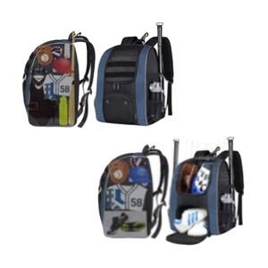 Sac à dos de baseball personnalisé de grande capacité pour équipes sportives pour stockage d'équipement-pour équipes pakistanaises - Product Image 3