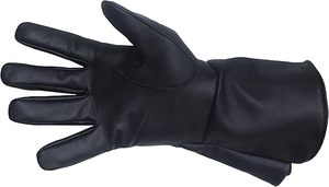 Gants en cuir à manchette longue, style médiéval, ajustement parfait, qualité supérieure, tissu en cuir souple, type 100% cuir - Product Image 5