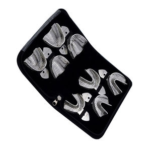 Kit de porte-empreintes dentaires manuels pour dents supérieures et inférieures, en acier inoxydable de qualité médicale, certifié CE ISO, par Grip Surgical - Product Image 5