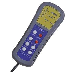 Fauteuil de massage réglable en similicuir crème 77 x 82 x 103 cm, ensemble de 2 pièces - Product Image 3