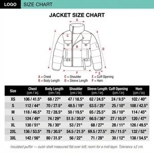 OEM Custom Windproof Water-resistant Sustainable Brutalist <b>Puffer</b> <b>Jacket</b> Men Heavyweight Crinkle Nylon Canvas <b>Cropped</b> Winter - Product Image 6