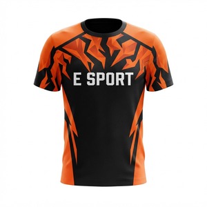 Camiseta de Juego Personalizada por Sublimación para Deportes Electrónicos, Uniforme de Equipo de Esports, Manga Corta, Transpirable, con Nombre y Número Personalizados - Product Image 2