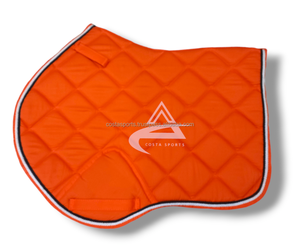Meilleur tissu de coton confortable protection des chevaux séchage rapide respirant personnaliser logo tapis de selle - Product Image 2