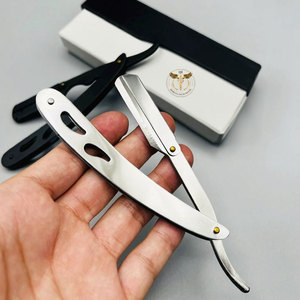 Barber Straight <b>Razor</b> Set Stainless Steel Folding Safety <b>Razor</b> Replaceable Blade Manual Shaving Tool Luxury Salon <b>Men</b> Grooming - Product Image 2