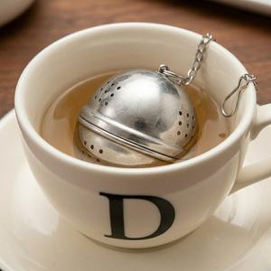 Kitchenware And Tabletop Kettle Ball Shape Silver Finished Stainless Steel <b>Infuser</b> <b>Tea</b> Juice Flour Soy Milk Kitchen Essential - Product Image 5