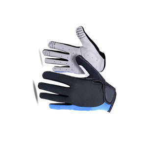 Gants de vélo unisexes en microfibre de cuir, à doigts entiers, antidérapants, compatibles avec les écrans tactiles, respirants, pour l'hiver - Product Image 4