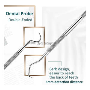 Dental Tartar Scraper Manual Medical Grade Stainless Steel Professional Teeth Cleaning Tool Dental Scaler Plaque Tartar Removal - Product Image 3