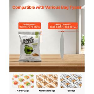 Sigillatrice a Nastro Continuo Automatica con Controllo Digitale della Temperatura, Larghezza di Sigillatura 0.32-0.47, Macchina Sigillatrice Continua Moderna - Product Image 4