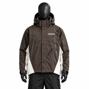 Veste de ski d'hiver imperméable personnalisée, respirante, pour homme, manteau de snowboard d'extérieur, vêtement de montagne résistant au vent et thermique - Product Image 1