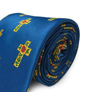 Cravate maçonnique 100 % soie tissée avec G et compas carré, cadeau de regalia maçonnique, cravates neuves 2026 pour hommes - Product Image 6