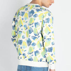 เสื้อสเวตเชิ้ตคอกลมแบบยูนิเซ็กซ์ ผ้าเฟรนช์เทอร์รี่เนื้อหนา ย้อมสีสำเร็จรูป คุณภาพสูง ผลิตตามสั่ง 100% ผ้าฝ้าย สำหรับฤดูหนาว - Product Image 3