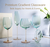 Vente en gros de gobelets à vin rouge en cristal, style bohème rétro, luxe léger, sans plomb, classique européen, pour la maison, les mariages et les fêtes