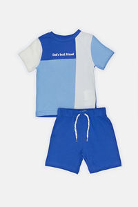 Nouveaux ensembles de shorts pour bébé, couleur unie, t-shirt et short pour garçon, ensemble de haute qualité, deux pièces, ensemble d'été pour enfant, vêtements pour bébé - Product Image 3