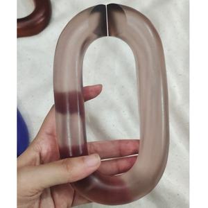 Décorations murales en chaîne acrylique modernes personnalisées, ornements en résine modernes faits à la main, suspendus pour la décoration intérieure, prêts pour le festival Diwali - Product Image 1