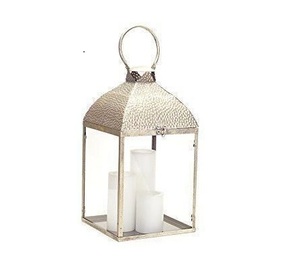 New Magnificent Floor & Home Decorative Centerpiece Stylish Metal & Glass <b>Lantern</b> for Home Decoration In <b>Silver</b> Finished - Product Image 1