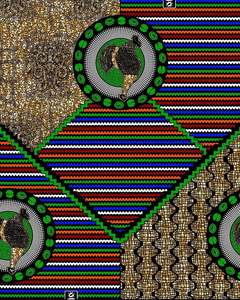 Tissu en Coton Ankara Imprimé Wax Africain Respirant et Écologique pour Vente en Gros – Tissu Batik Coloré pour Robes Traditionnelles et Artisanat - Product Image 3