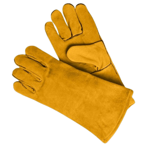 Heavy Duty Leather Welding <b>Gloves</b> CE Certified Safety Cuff Anti-Vibration Anti-Static Heat Spark Resistant Construction Safety - Product Image 2