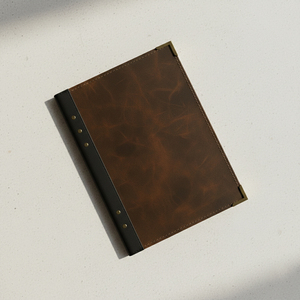 Cubierta de menú de cuero personalizada, cubierta de menú para restaurante, carpeta de menú para restaurante, soporte de cuero, fabricación de cubiertas de menú de cuero premium - Product Image 4