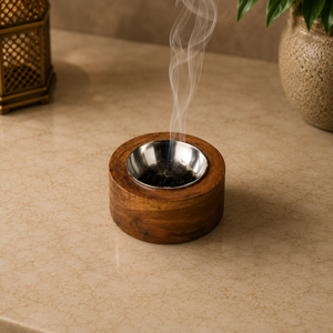 Brûleur à Bakhoor en bois de forme carrée, fait main, porte-encens arabe, Oud Mabkhara, décoration aromatique islamique pour la maison, fournisseur en gros - Product Image 6