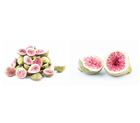 Gedroogde vijgen, gesneden, zoet, bulkverpakking, natuurlijke fruitsnack voor smoothies en bakken