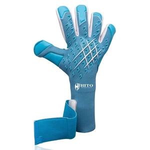 Gants de gardien de but Giga Latex, caoutchouc pour le dos de la main, injection de caoutchouc, rouleau négatif attaché, sangle en caoutchouc, T-Tab, enveloppe pour les doigts et le pouce - Product Image 4