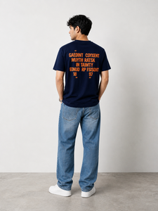 Camiseta Casual Premium de Algodón Tejido de 290 GSM, Gruesa, Transpirable, Antiarrugas, con Estampado Personalizado Delantero y Trasero - Product Image 3