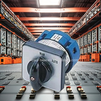 Interruptor Rotativo de Leva 25A, 60 Grados, 1 Polo 2NO, Metal y Plástico, 600V, IP54, Certificado CT//RU, para Electrodomésticos, Terminal de Tornillo