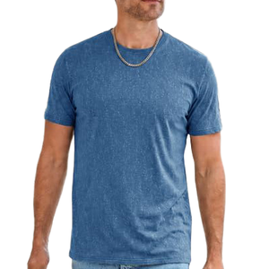 Camiseta de Hombre de Alta Calidad, 100% Algodón, Secado Rápido, Lavado Ácido, Colores y Logotipo Personalizados, Fabricante Pakistaní, Precio Económico - Product Image 4