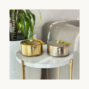Caja de Regalo Premium de Metal para Frutos Secos, Elegante Juego de Contenedores de Almacenamiento Personalizados, Nuevo Diseño, Regalo de Boda - Product Image 6