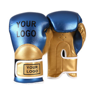 Guantes de Boxeo de Cuero Genuino con Logotipo Personalizado para Entrenamiento y Sparring, Guantes de Boxeo Profesionales con Espuma Multicapa - Product Image 5