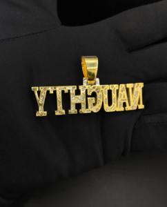 Colgante Premium de Aleación con Diamantes Esmerilados Ice Elite Monarch, Estilo Cristiano Hip Hop, Unisex para Hombre - Product Image 3