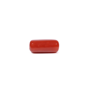 Natural Red Garnet Oval Cabochon Loose Gemstone 6.3 Carat 20mm Certified Wholesale - Product Image 1