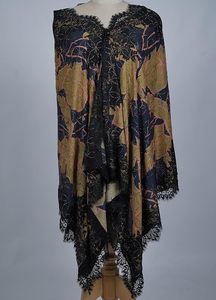 Chal de Cachemira para Mujer, con Cristales, de Lana Fina, Suave, Ligero y Elegante, para Bodas y Fiestas - Product Image 2