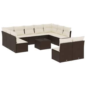 Conjunto de Sofás Marrones para Jardín, Muebles de Patio - Product Image 2
