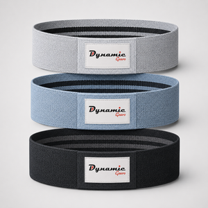 Banda de Resistencia de Látex para Fitness Dynamic Gears, Elasticidad Media, Duradera, Cómoda, Personalizable, para Ejercicios de Adultos - Product Image 4
