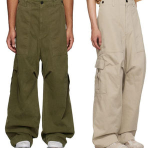 Pantalones Cargo Holgados de Cuatro Bolsillos para Mujer, de Lona, con Frente Plano, de la Mejor Calidad, a un Precio Razonable - Product Image 4