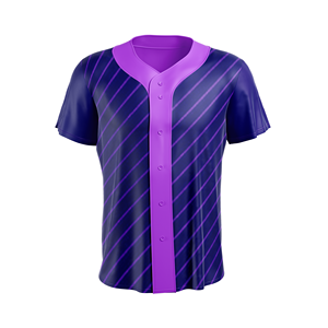 JAMEZ SPORTS Camiseta Deportiva de Béisbol Personalizada, Uniforme Atlético con Cuello en V, Antibacteriana, Cómoda, Transpirable y Ligera - Product Image 4