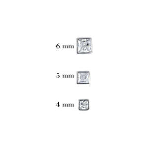 LUXURY HIGH CARBON DIAMOND STUD <b>EARRINGS</b> FOR WOMEN 925 STERLING SILVER PLATED ELEGANT JEWELRY FOR WEDDING PARTY ANNIVERSARY GIFT - Product Image 4