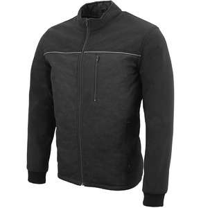 SAMROZ SPORTS Men's Fleece Textile Motorcycle Style Casual Rider <b>Jacket</b> - Product Image 1