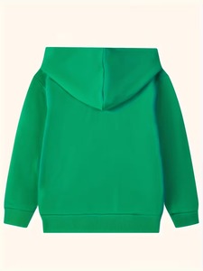 Sweat-shirt à capuche zippé en coton 100% pour homme, unisexe, décontracté, en coton tricoté, couleur unie, coupe classique, pour l'automne - Product Image 2