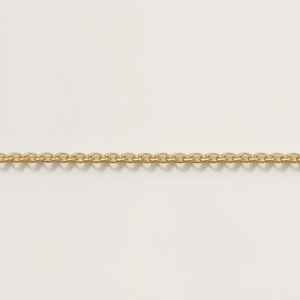 Collier chaîne gourmette en or massif 9K pour femme, collier en or véritable, chaîne fine classique, bijoux raffinés, conception personnalisée OEM - Product Image 4
