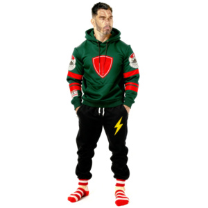 Gym Training Tracksuit Men Hoodie And Jogger <b>Pants</b> Set Built For Fitness Workout And Daily Running Performance - Product Image 1