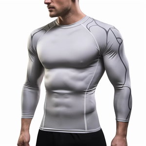 Ventes chaudes : Rashguard d'arts martiaux personnalisé de qualité supérieure, vêtement de compression haute performance pour l'entraînement, respirant et à séchage rapide - Product Image 4