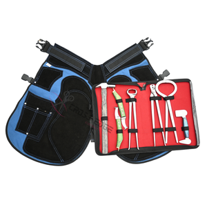 Kit d'outils de fermeur tout-en-un avec tablier, testeur de douleur des sabots, décolleuse de clous, cisaille à sabots, marteau, boucle en laiton, couteau à sabots - Product Image 3