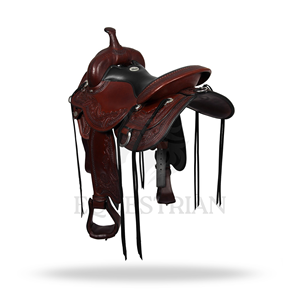 Silla de Montar Western para Salto, Silla de Montar para Equitación, Equipo Ecuestre - Product Image 3