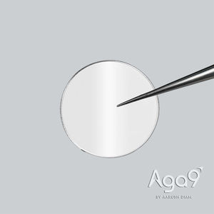 Placa de Diamante Redonda Monocristalina Aga9 de 11 mm, Dureza 53-64HRC - Product Image 2