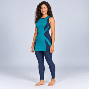 Ensemble Burkini Modeste 2 Pièces Premium pour Femme – Manches Longues et Couvrant Tout le Corps - Product Image 4