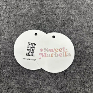 Custom-made Clothing Swing Paper <b>Tags</b>,Logo Printed Boutique Hair Hang <b>Tags</b> Small,Packaging Labels Garment <b>Tags</b> Custom - Product Image 4