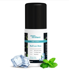 Desodorante Roll-on 50ml | Frescura refrescante de larga duración, elimina el mal olor, ilumina las axilas |   Ácido láctico, Aloe Vera y Mentol - Product Image 1